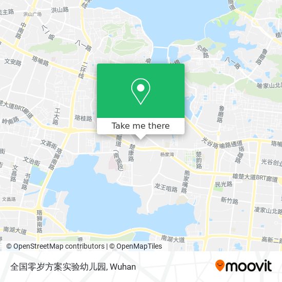 全国零岁方案实验幼儿园 map