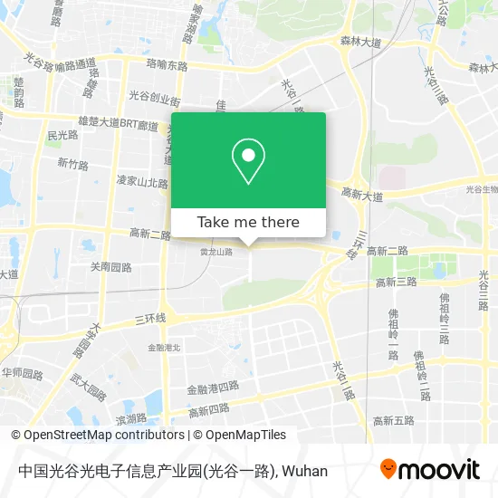 中国光谷光电子信息产业园(光谷一路) map