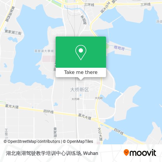 湖北南湖驾驶教学培训中心训练场 map