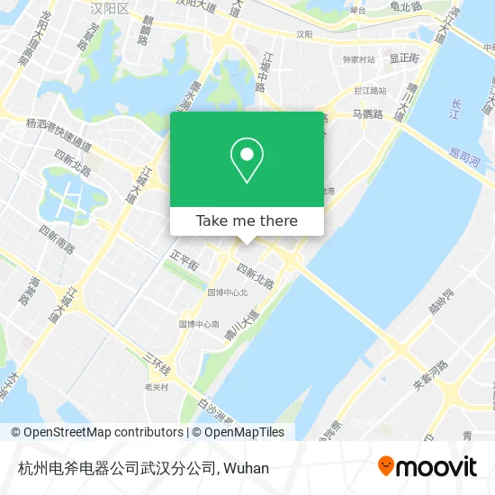 杭州电斧电器公司武汉分公司 map
