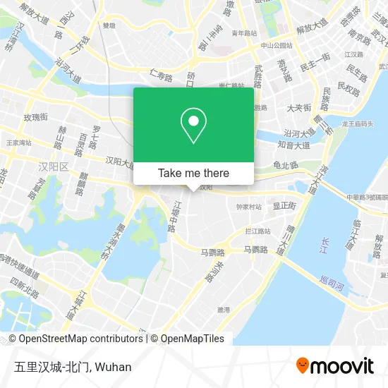 五里汉城-北门 map