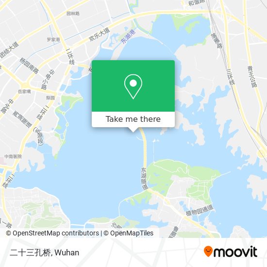 二十三孔桥 map