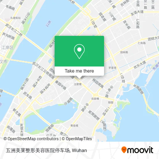 五洲美莱整形美容医院停车场 map