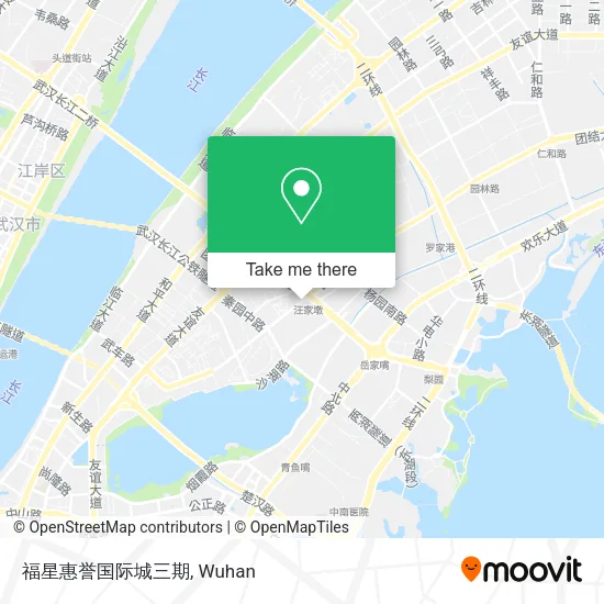 福星惠誉国际城三期 map