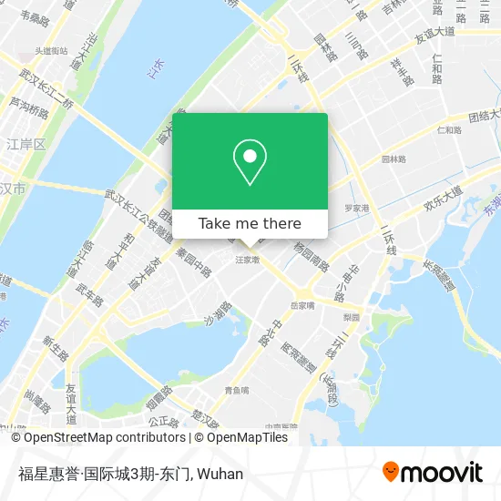 福星惠誉·国际城3期-东门 map