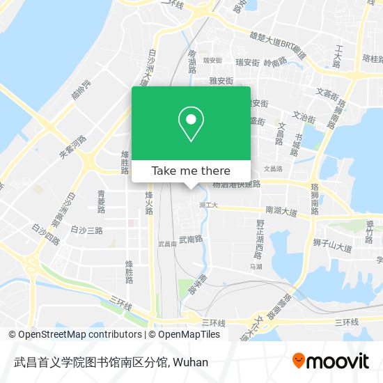 武昌首义学院图书馆南区分馆 map