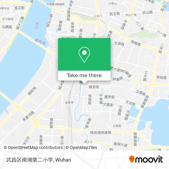 武昌区南湖第二小学 map