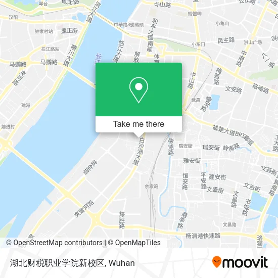 湖北财税职业学院新校区 map
