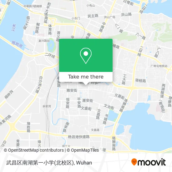 武昌区南湖第一小学(北校区) map