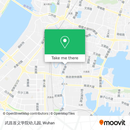 武昌首义学院幼儿园 map