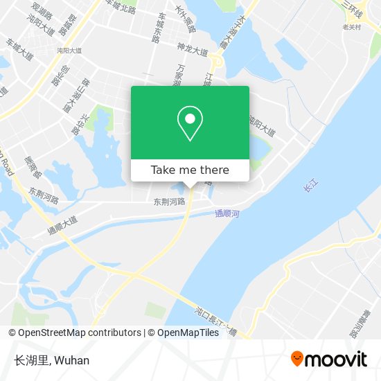 长湖里 map