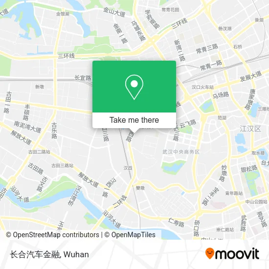 长合汽车金融 map