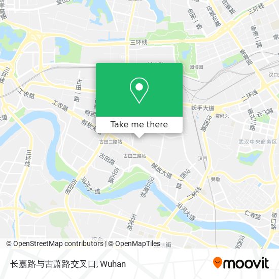 长嘉路与古萧路交叉口 map