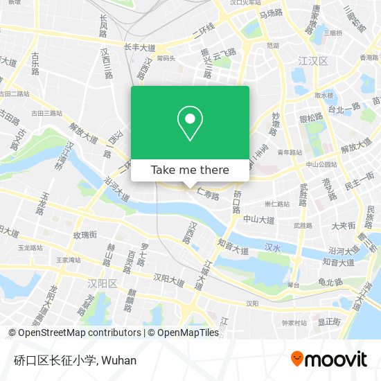 硚口区长征小学 map