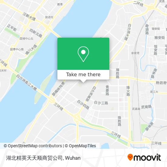 湖北精英天天顺商贸公司 map