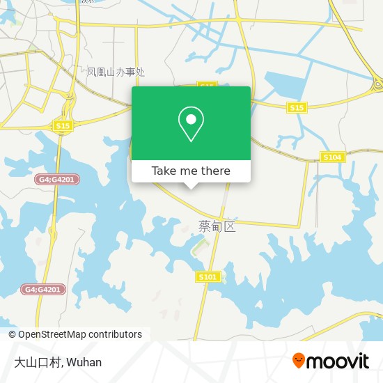 大山口村 map