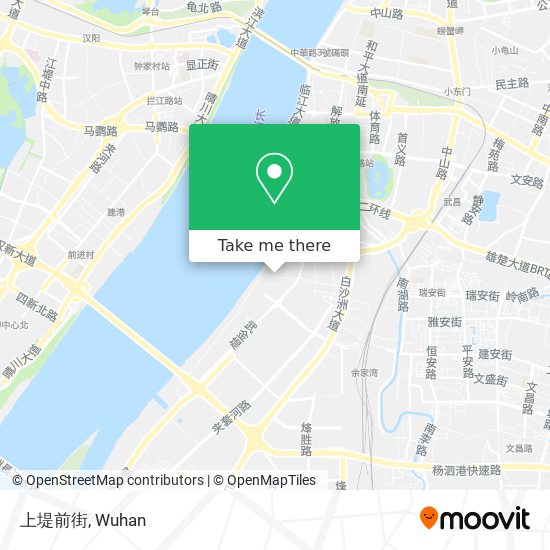 上堤前街 map