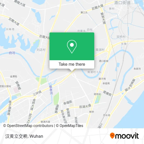 汉黄立交桥 map