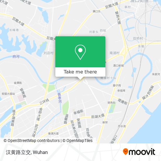 汉黄路立交 map