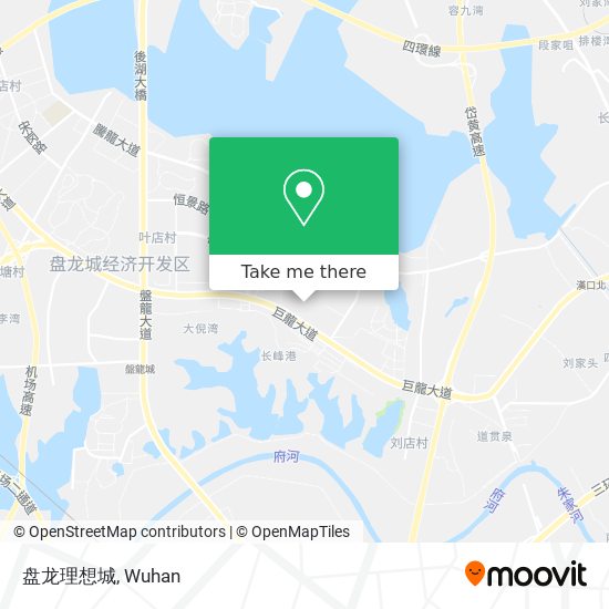 盘龙理想城 map