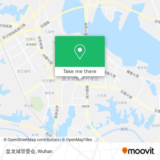 盘龙城管委会 map