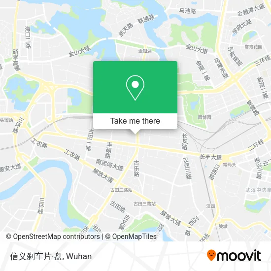 信义刹车片·盘 map