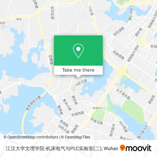 江汉大学文理学院-机床电气与PLC实验室(二) map