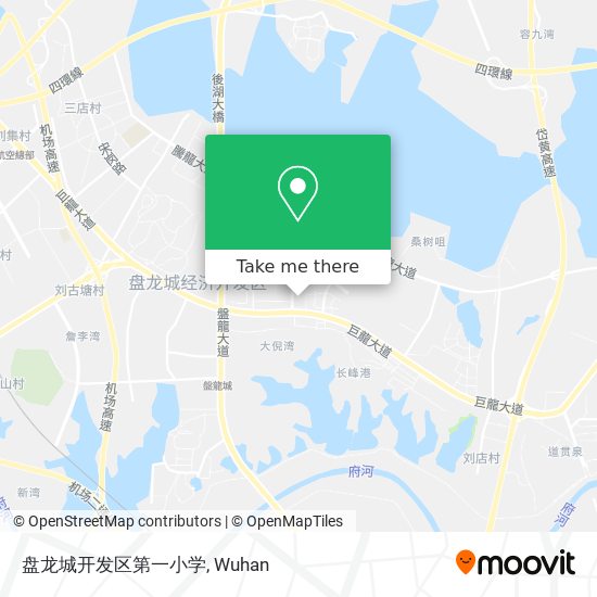 盘龙城开发区第一小学 map