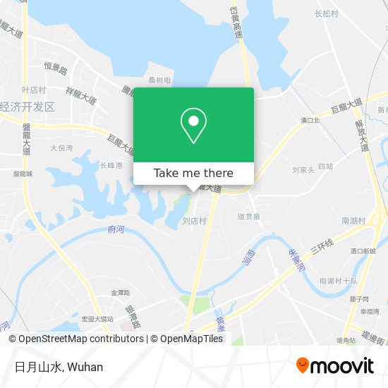 日月山水 map