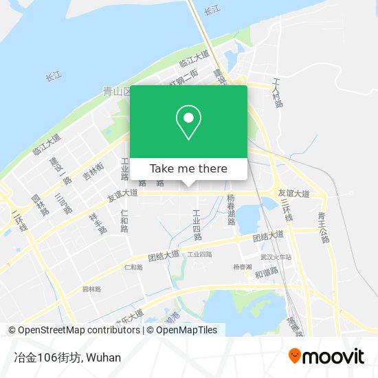 冶金106街坊 map