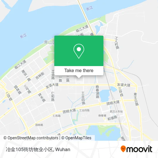 冶金105街坊物业小区 map