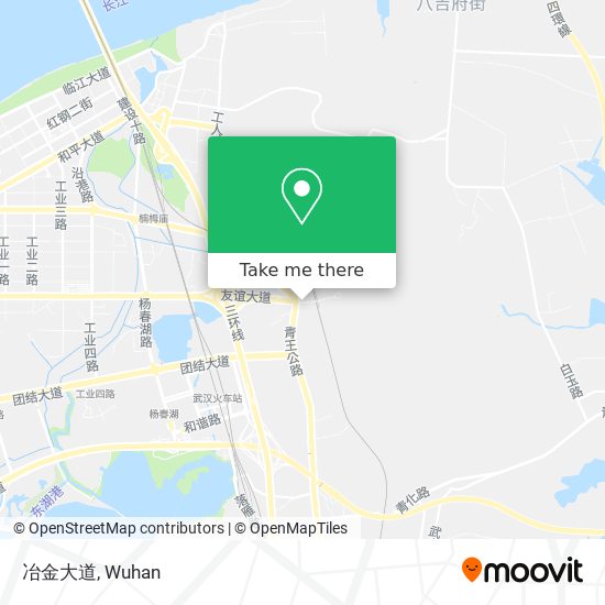冶金大道 map