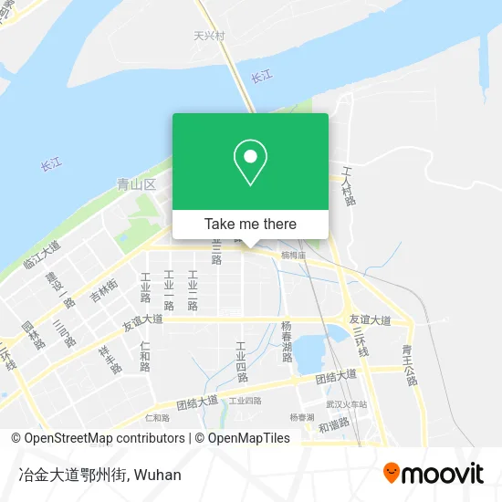 冶金大道鄂州街 map