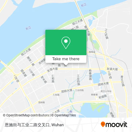 恩施街与工业二路交叉口 map