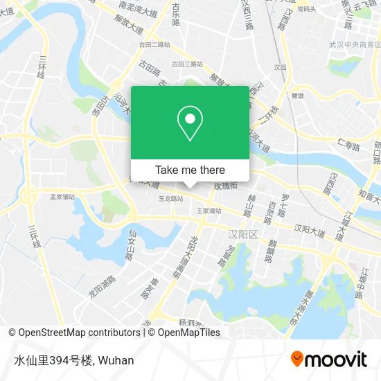 水仙里394号楼 map