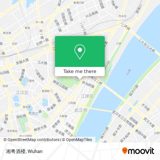 湘粤酒楼 map