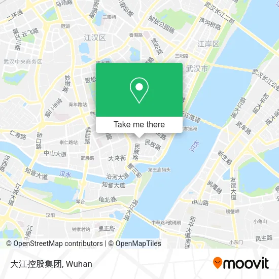 大江控股集团 map