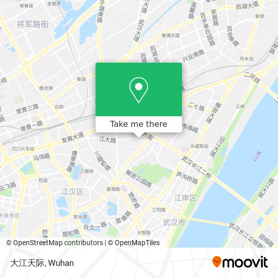 大江天际 map