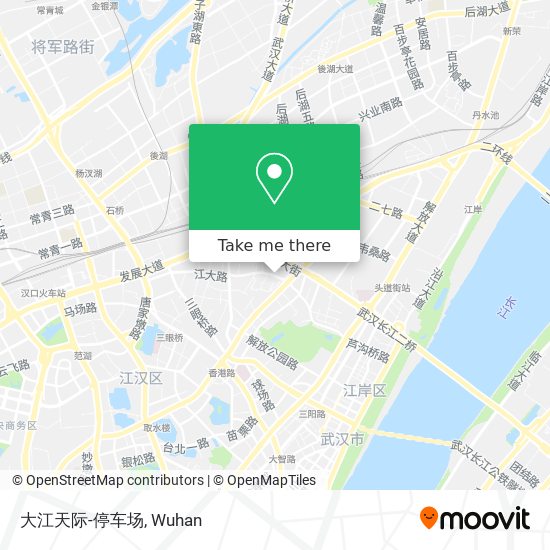 大江天际-停车场 map