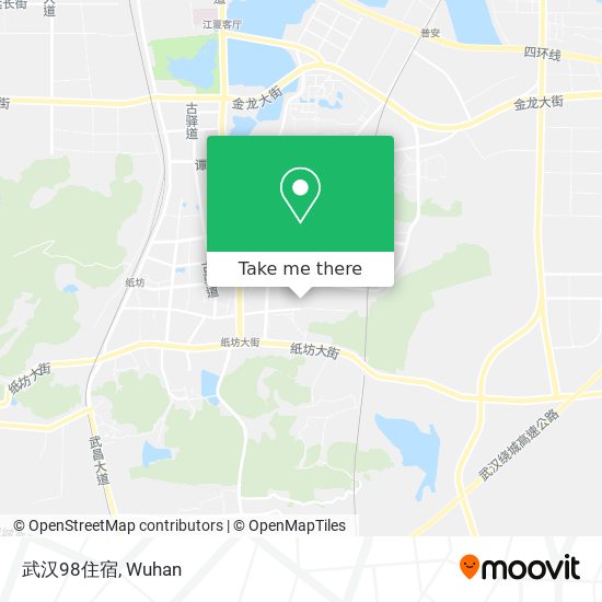 武汉98住宿 map