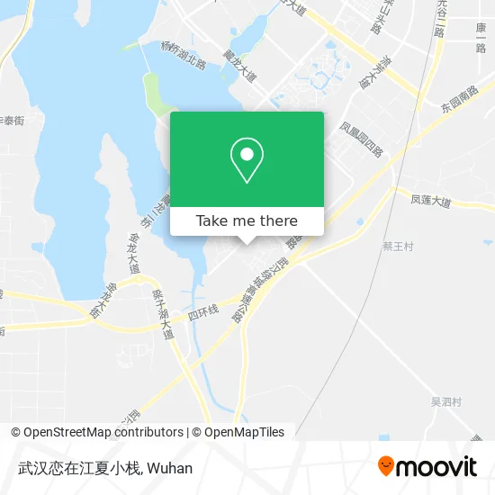 武汉恋在江夏小栈 map