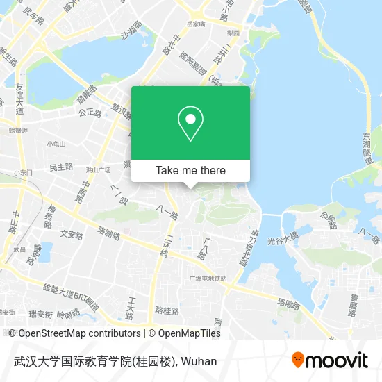 武汉大学国际教育学院(桂园楼) map