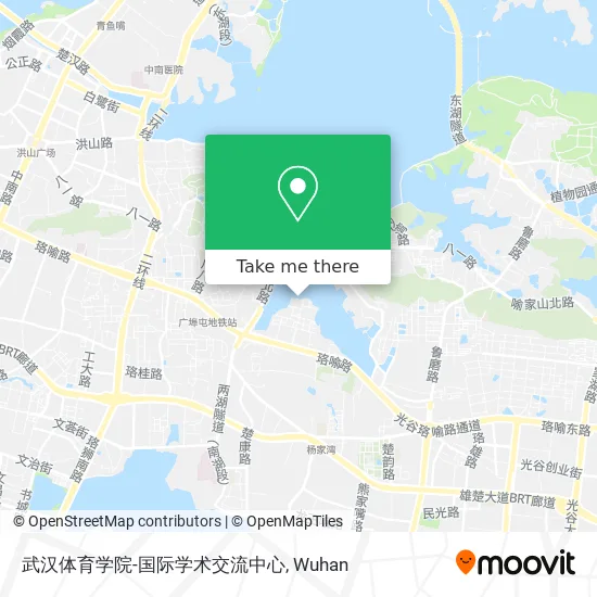 武汉体育学院-国际学术交流中心 map