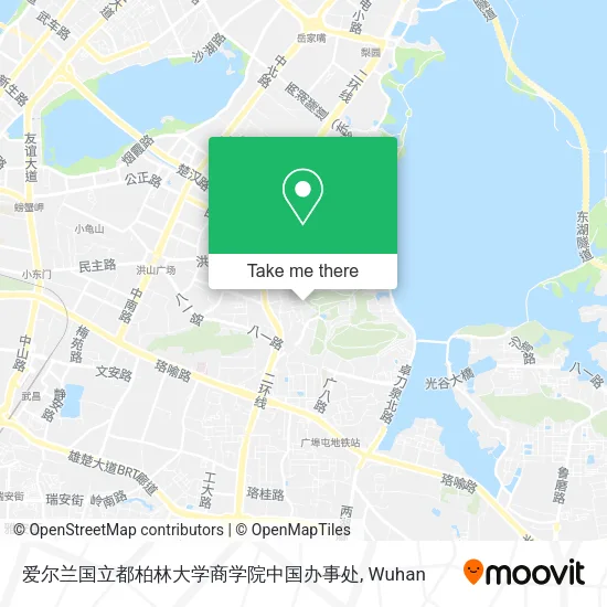 爱尔兰国立都柏林大学商学院中国办事处 map