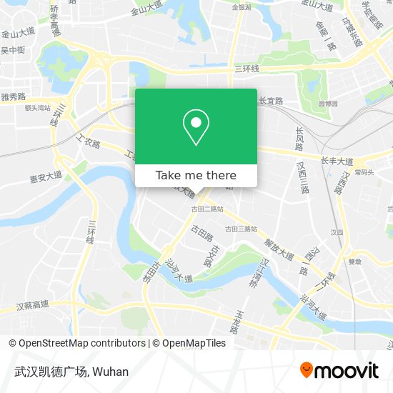 武汉凯德广场 map