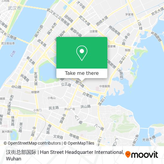 汉街总部国际 | Han Street Headquarter International map