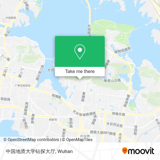 中国地质大学钻探大厅 map