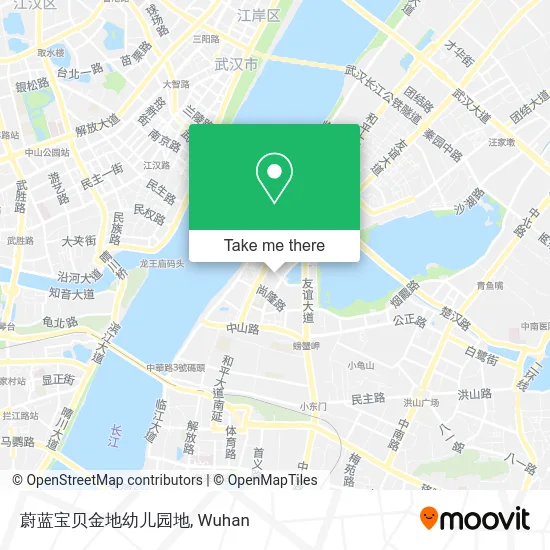 蔚蓝宝贝金地幼儿园地 map