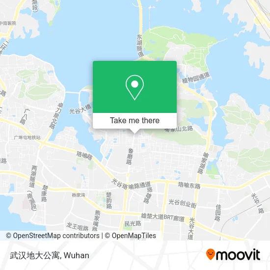 武汉地大公寓 map