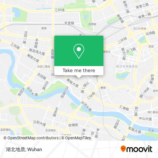 湖北地质 map